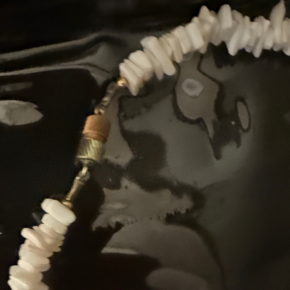 White Shell Necklace Set - Picture 5 of 6